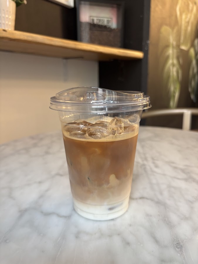 Iced Latte at Black Wolf Coffee