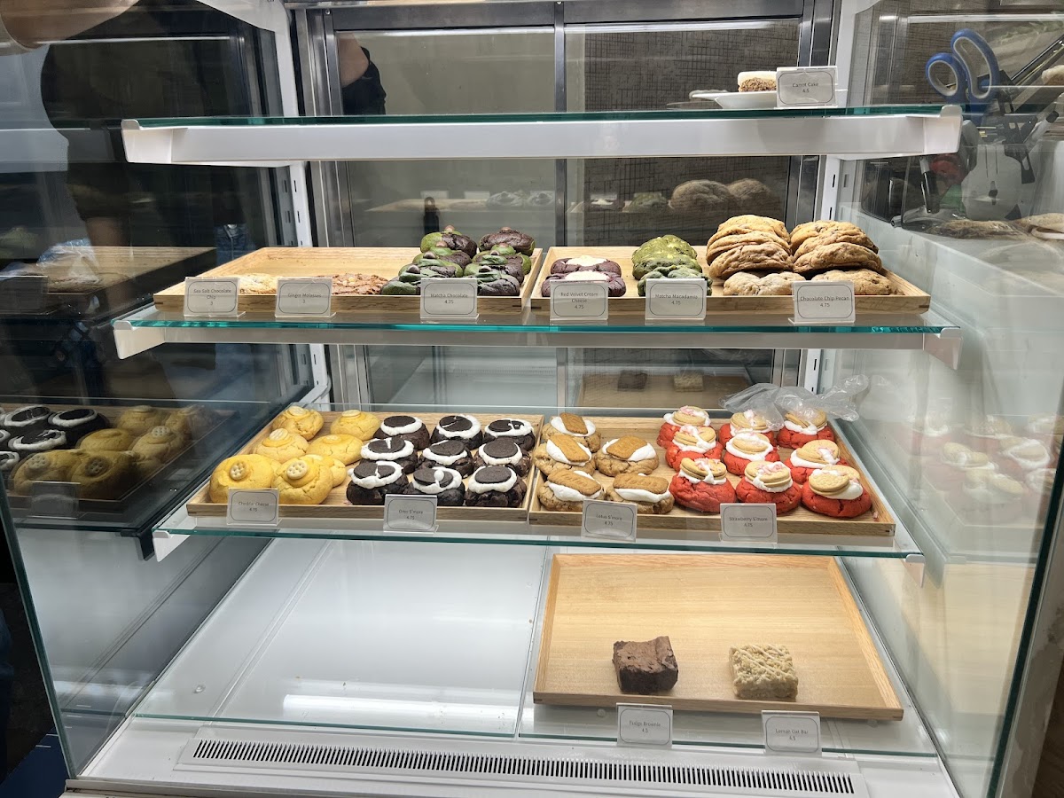 Signature in-house cookies at Black Wolf Coffee